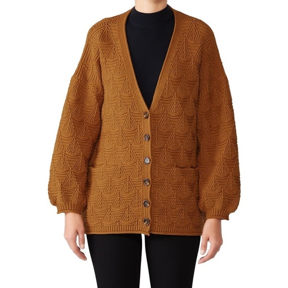 dRA Women’s Enzo Knit Oversized Cardigan Sweater Size Medium - Picture 14 of 16